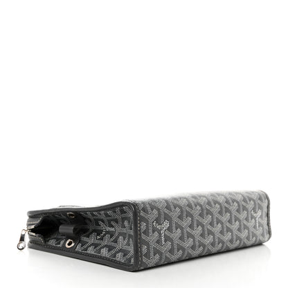Goyard Goyardine Jouvence MM Toiletry Pouch Grey 4 of 10