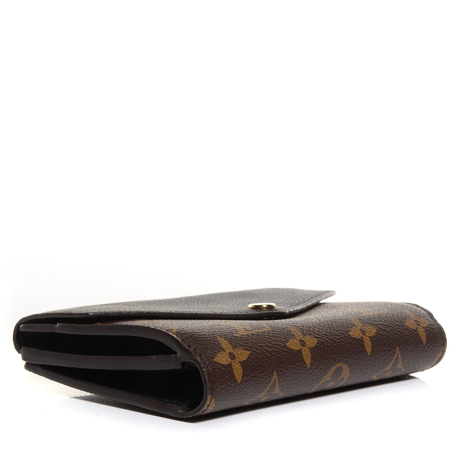 Louis Vuitton Monogram Pallas Compact Wallet Black 4 of 8