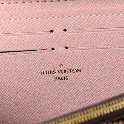 Louis Vuitton Monogram Clemence Wallet Rose Ballerine 6 of 7