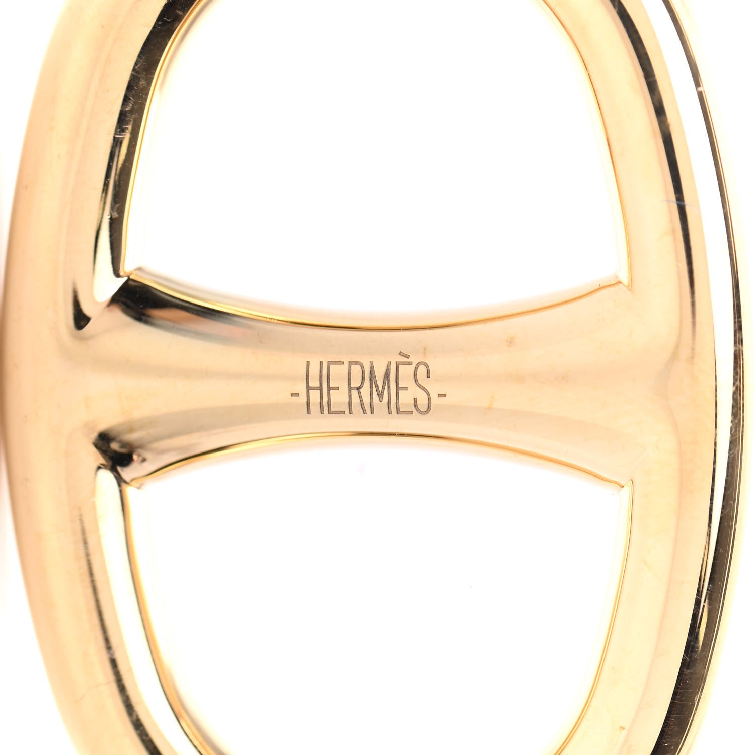 Hermes Permabrass Chaine D'Ancre Scarf Ring 4 of 5