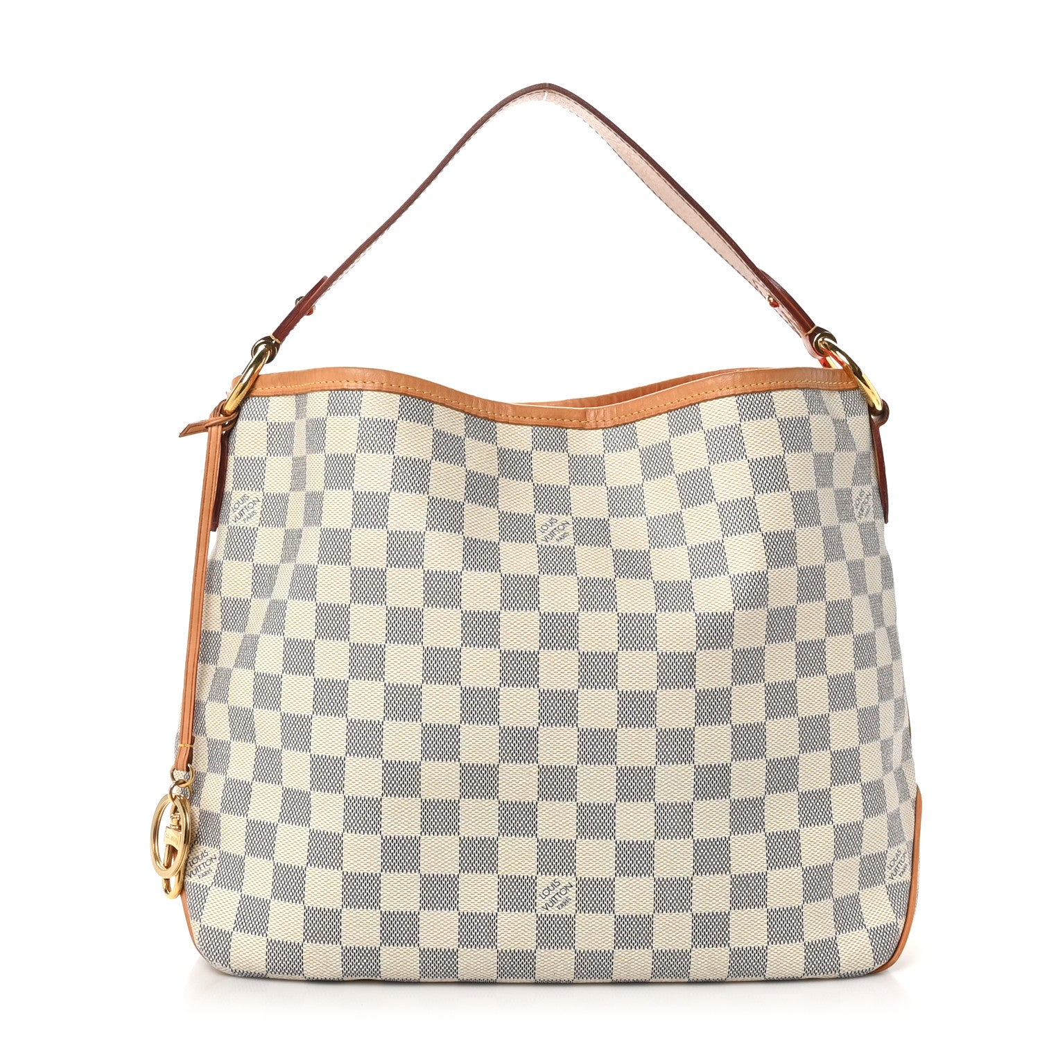 Louis Vuitton Damier Azur Delightful PM Pink 1 of 9