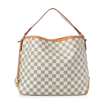 Louis Vuitton Damier Azur Delightful PM Pink 1 of 9