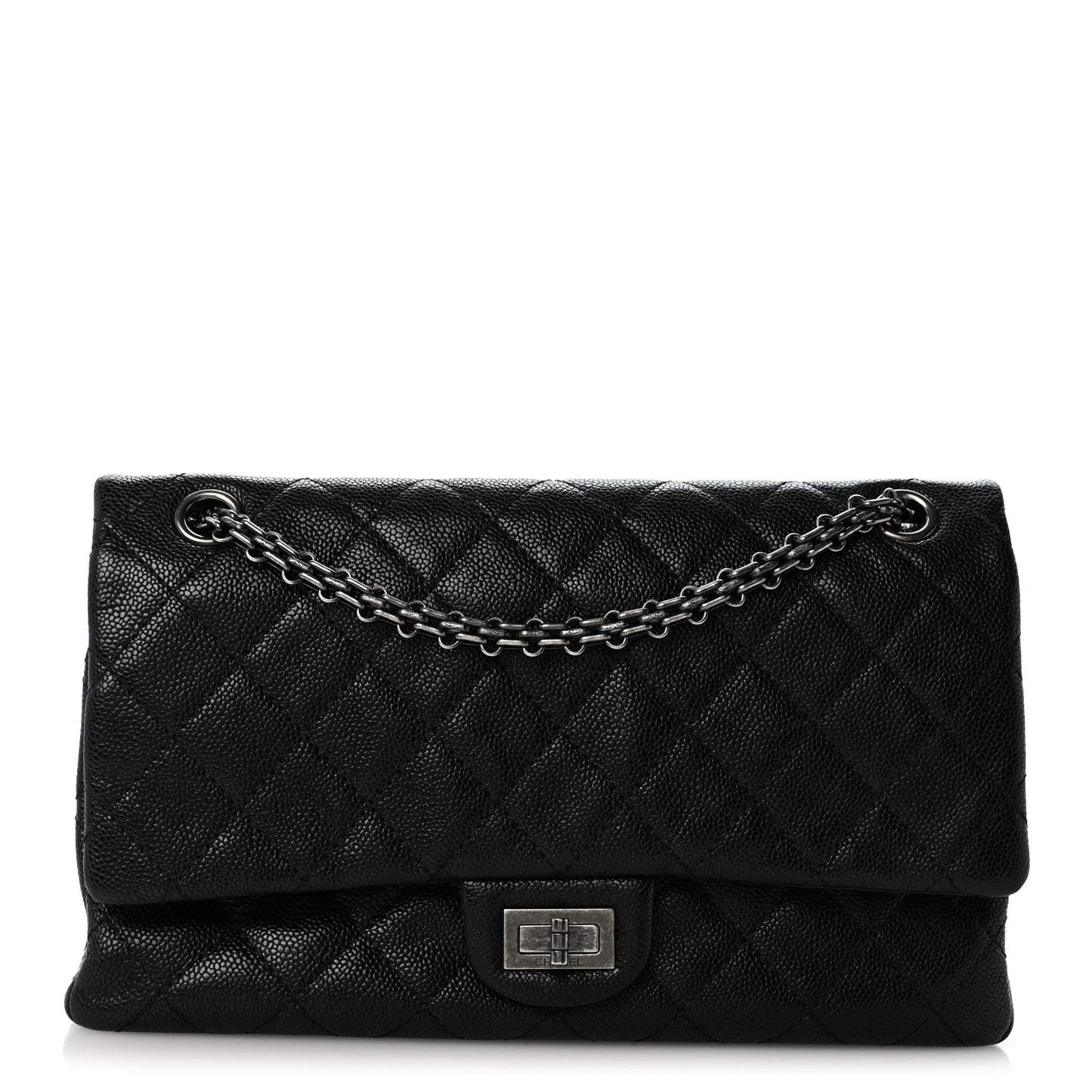 Caviar Quilted 2.55 Reissue 226 Flap Black