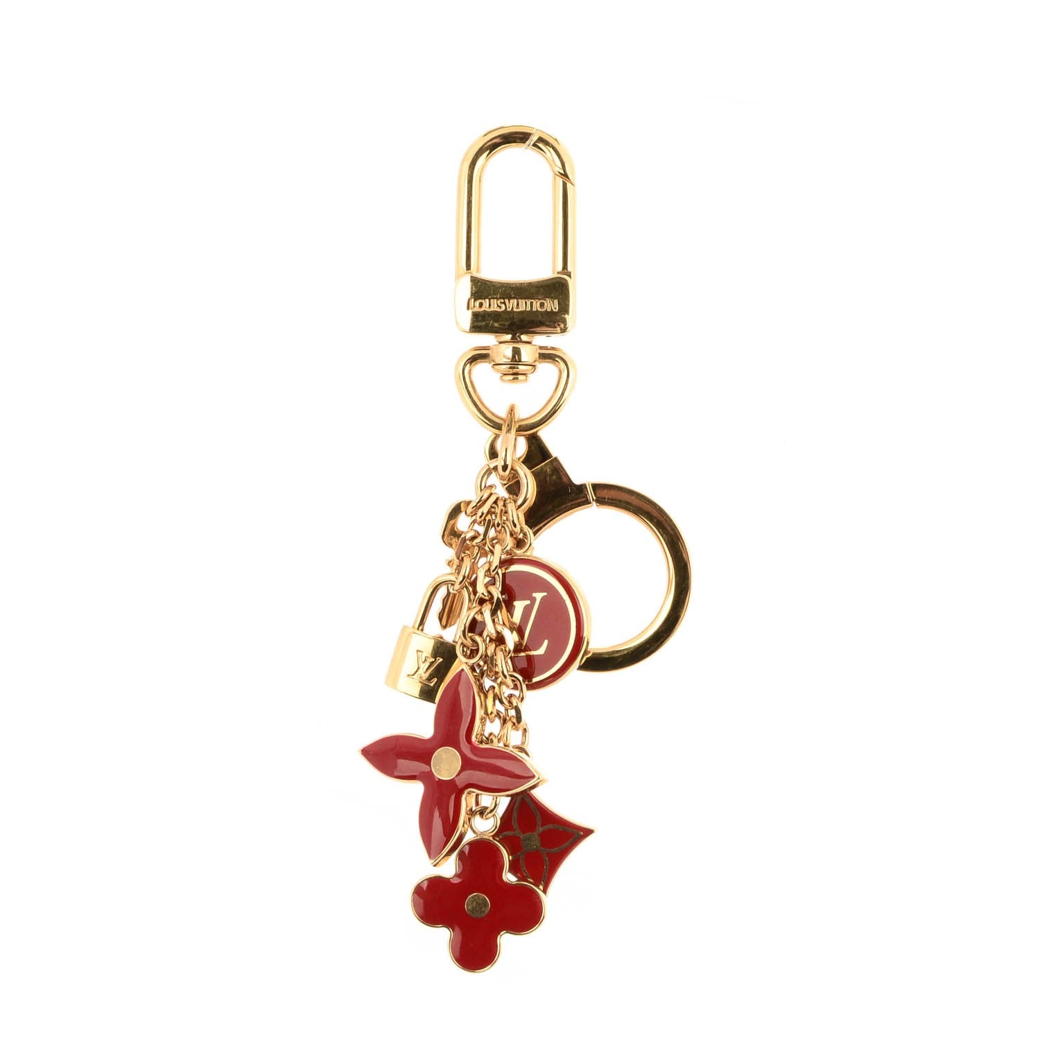 Louis Vuitton Pastilles Key Chain Bag Charm Pomme D'Amour 1 of 5