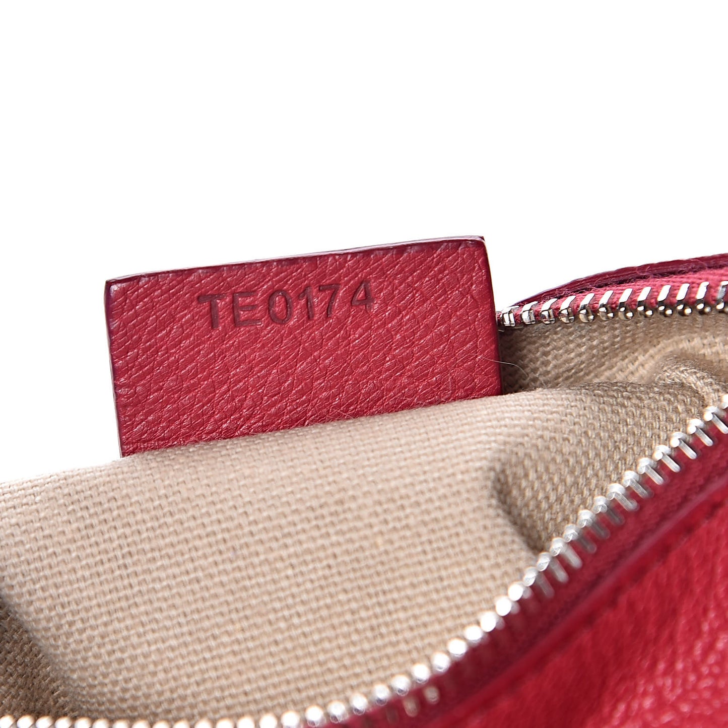 Sugar Goatskin Pandora Wristlet Raspberry