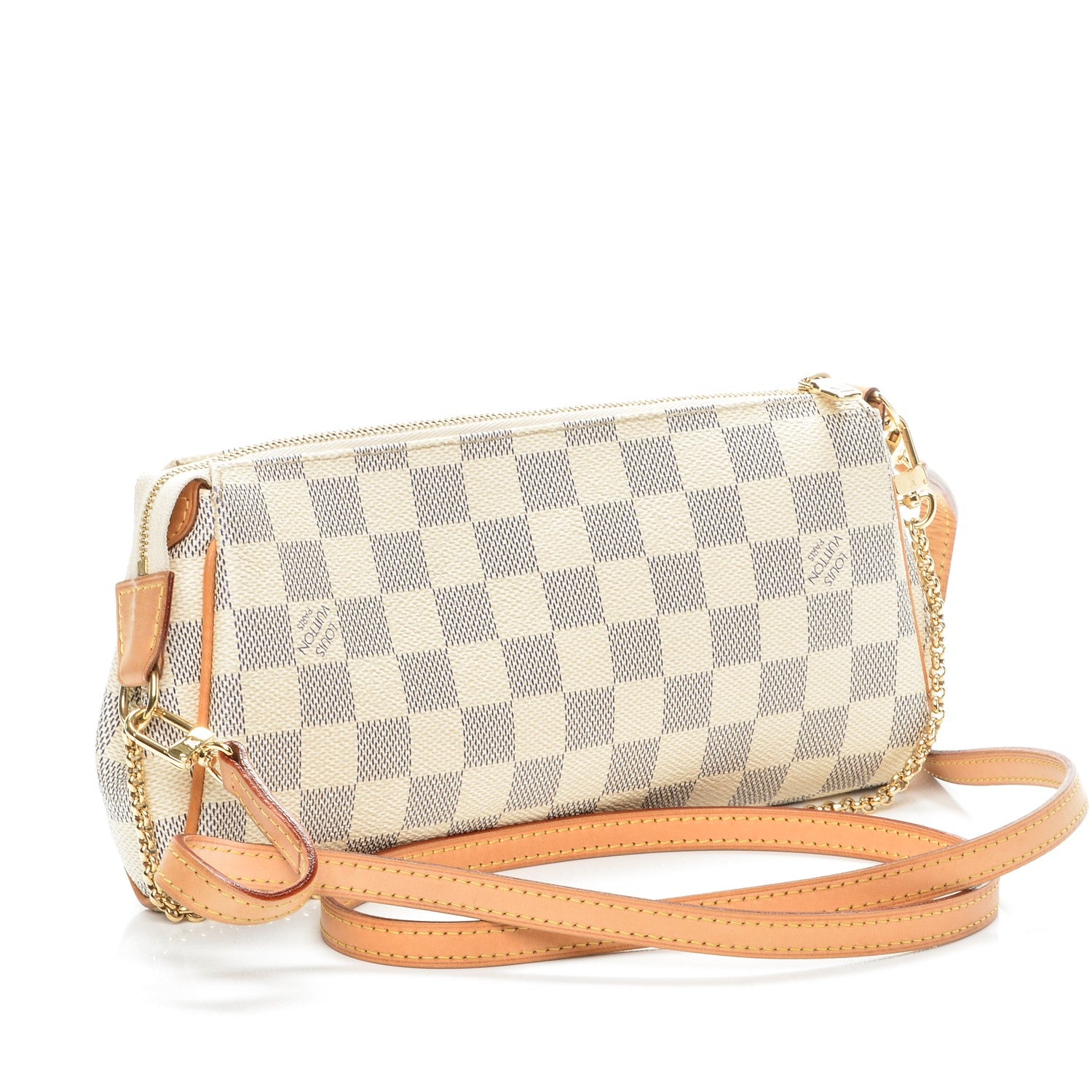 Louis Vuitton Damier Azur Eva Clutch 3 of 10