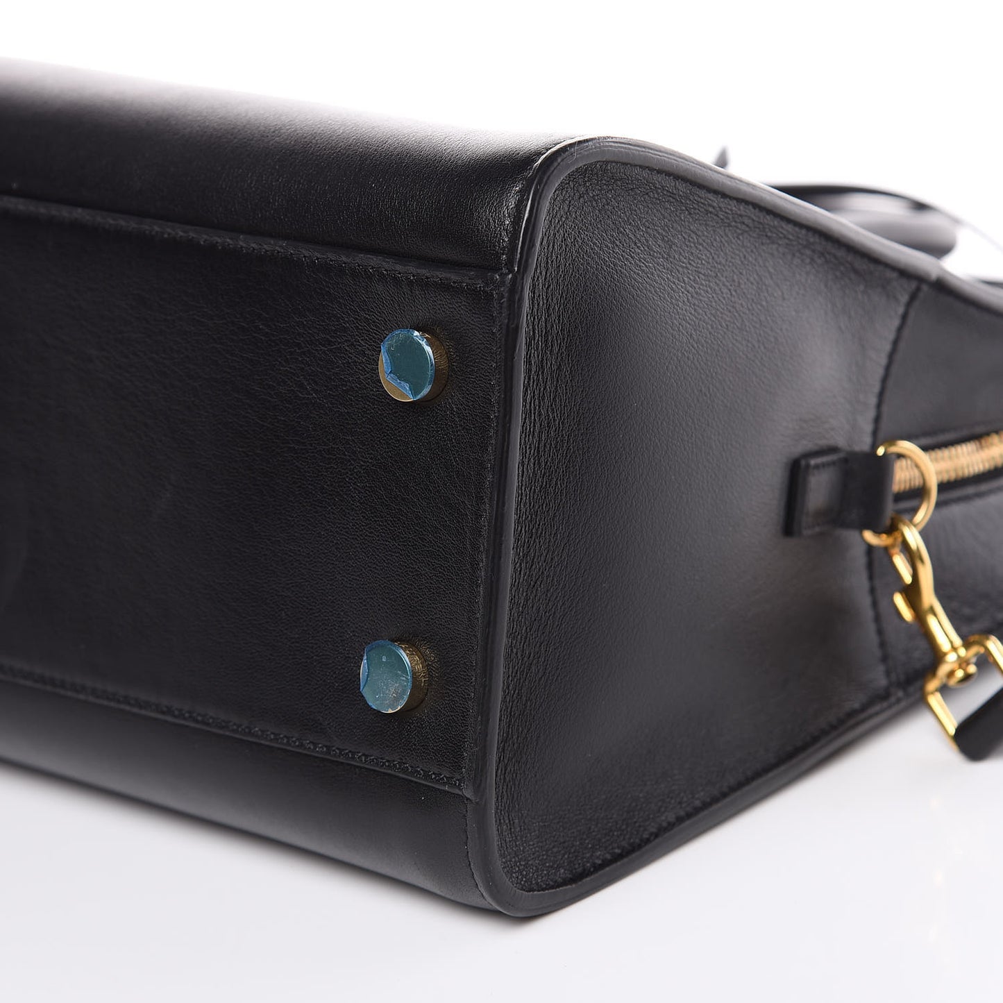 Smooth Calfskin Small Monogram Cabas Black