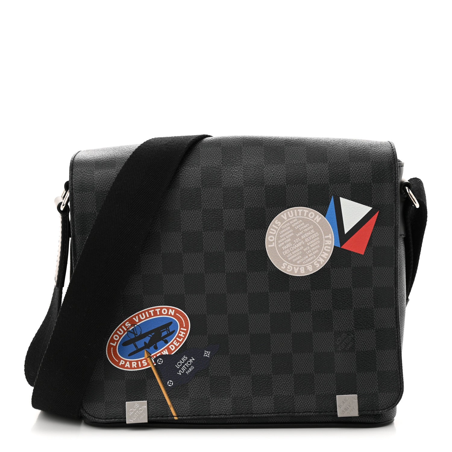 Louis Vuitton Damier Graphite LV League District PM 1 of 10