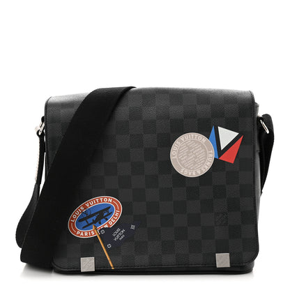 Louis Vuitton Damier Graphite LV League District PM 1 of 10