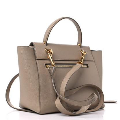 Celine Grained Calfskin Micro Belt Bag Beige 3 of 11