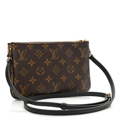 Louis Vuitton Reverse Monogram Giant Double Zip Pochette 2 of 9