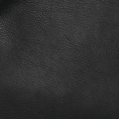 Fendi Vitello Dolce Marmol Patent Crocodile Trapuntata Large Peekaboo Iconic Satchel Black Fumo 9 of 15