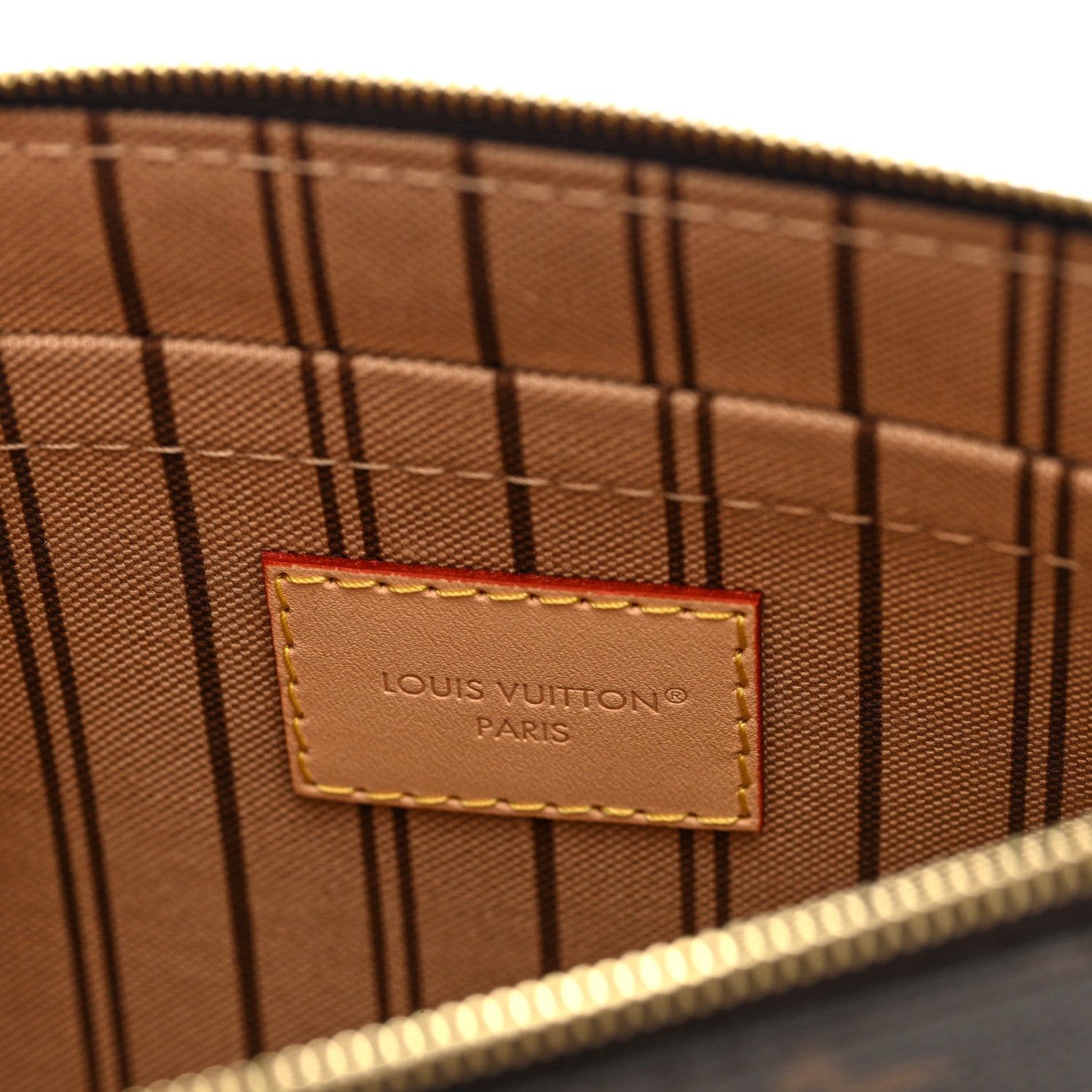 Louis Vuitton Monogram Neverfull MM GM Pochette 6 of 6