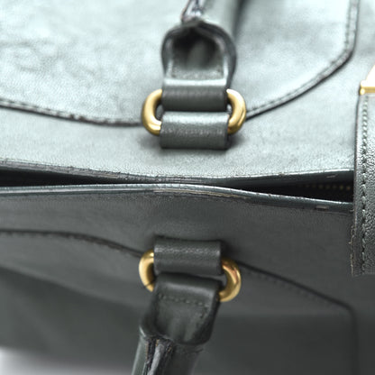 Saint Laurent Calfskin Medium Classic Y Cabas Thyme 17 of 20