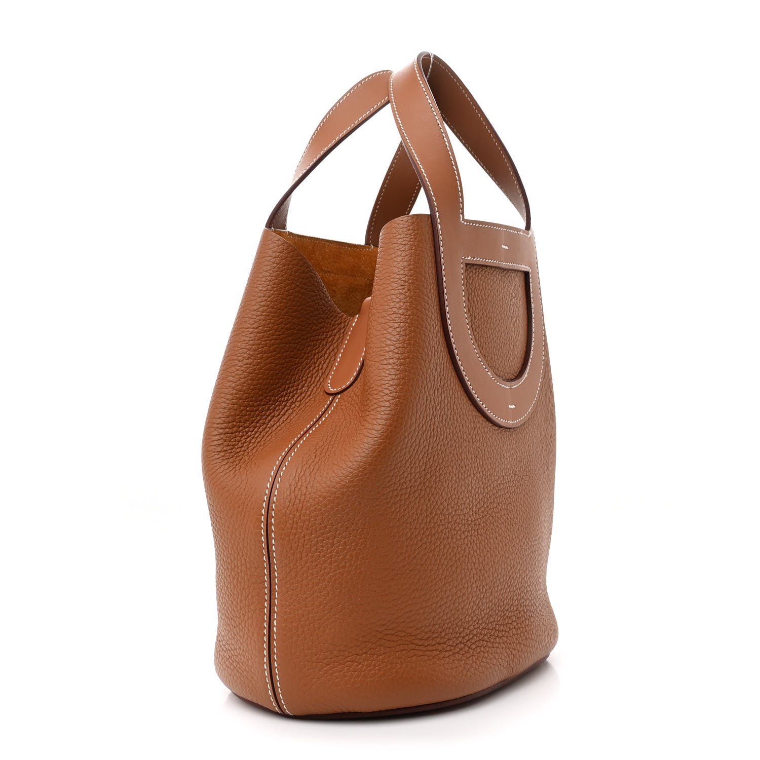Hermes Taurillon Clemence Swift In-The-Loop 23 Bag Gold 3 of 10