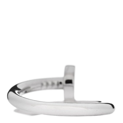 Cartier 18K White Gold Juste Un Clou Ring 52 6 3 of 5