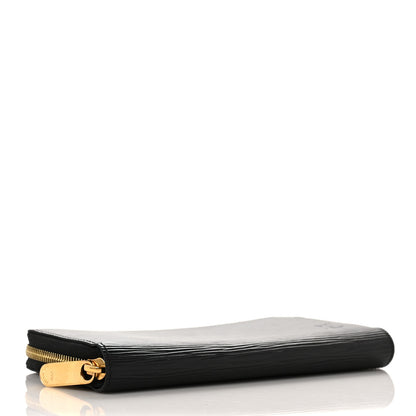 Louis Vuitton Epi Zippy Wallet Black 4 of 9