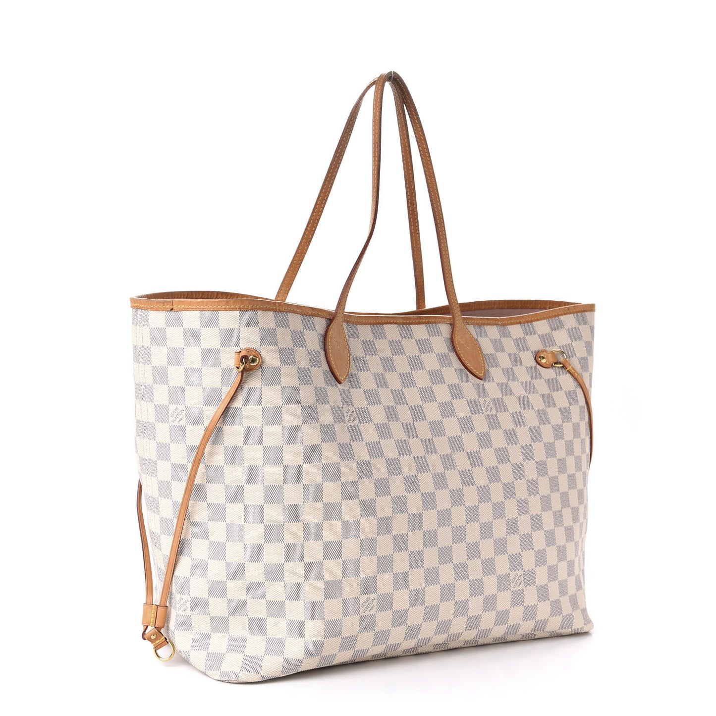 Damier Azur Neo Neverfull GM Rose Ballerine