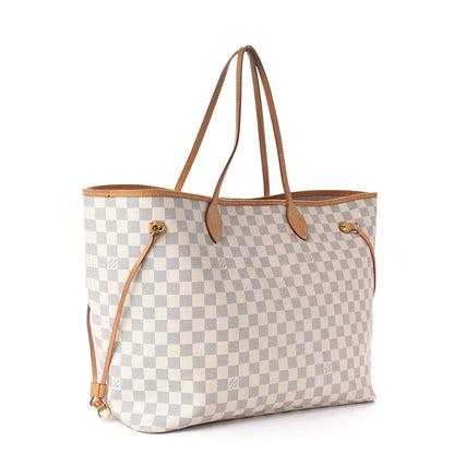 Louis Vuitton Damier Azur Neo Neverfull GM Rose Ballerine 3 of 14