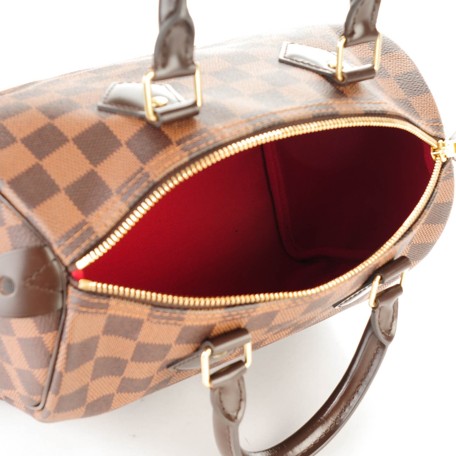 Louis Vuitton Damier Ebene Speedy 25 6 of 8