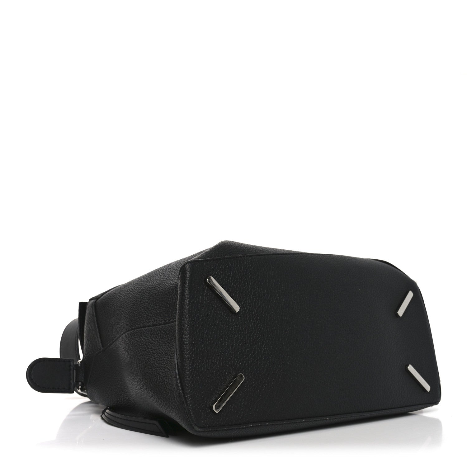 Loewe Grained Calfskin Large Puzzle Edge Bag Black 4 of 9