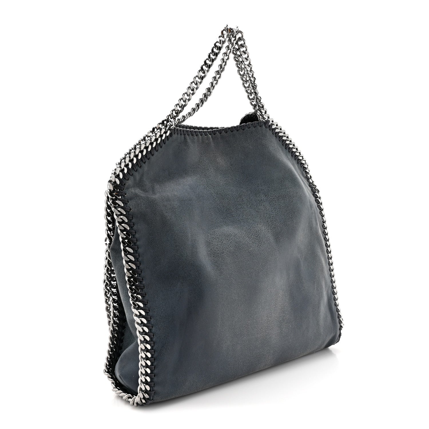 Stella McCartney Shaggy Deer Small Falabella Tote Blue 3 of 9