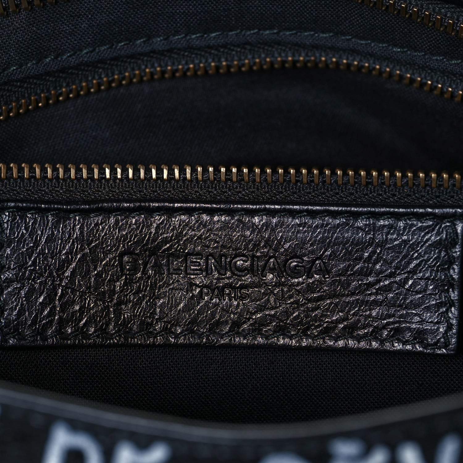 Balenciaga Agneau Graffiti All Over Classic Hardware S City Black Multicolor 6 of 12