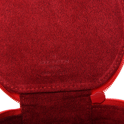 Louis Vuitton Epi Ecrin Bijoux 12cm Jewelry Box Case Rouge 6 of 8