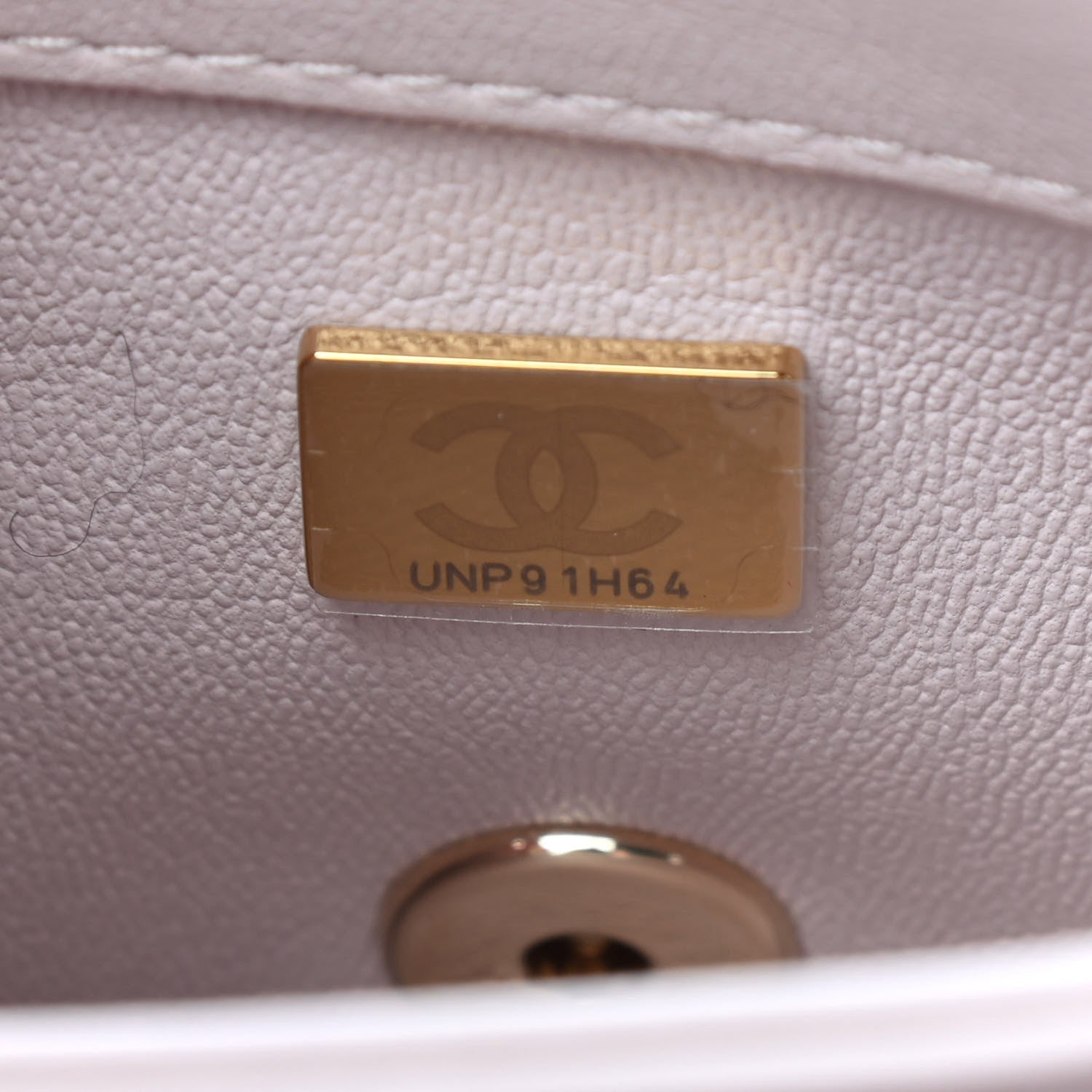 Chanel Calfskin Quilted Coco Lady Flap Light Purple 7 of 9