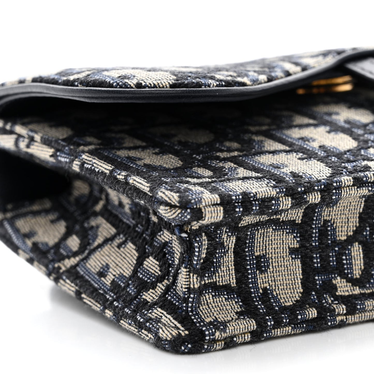 Oblique Saddle Belt Bag Blue