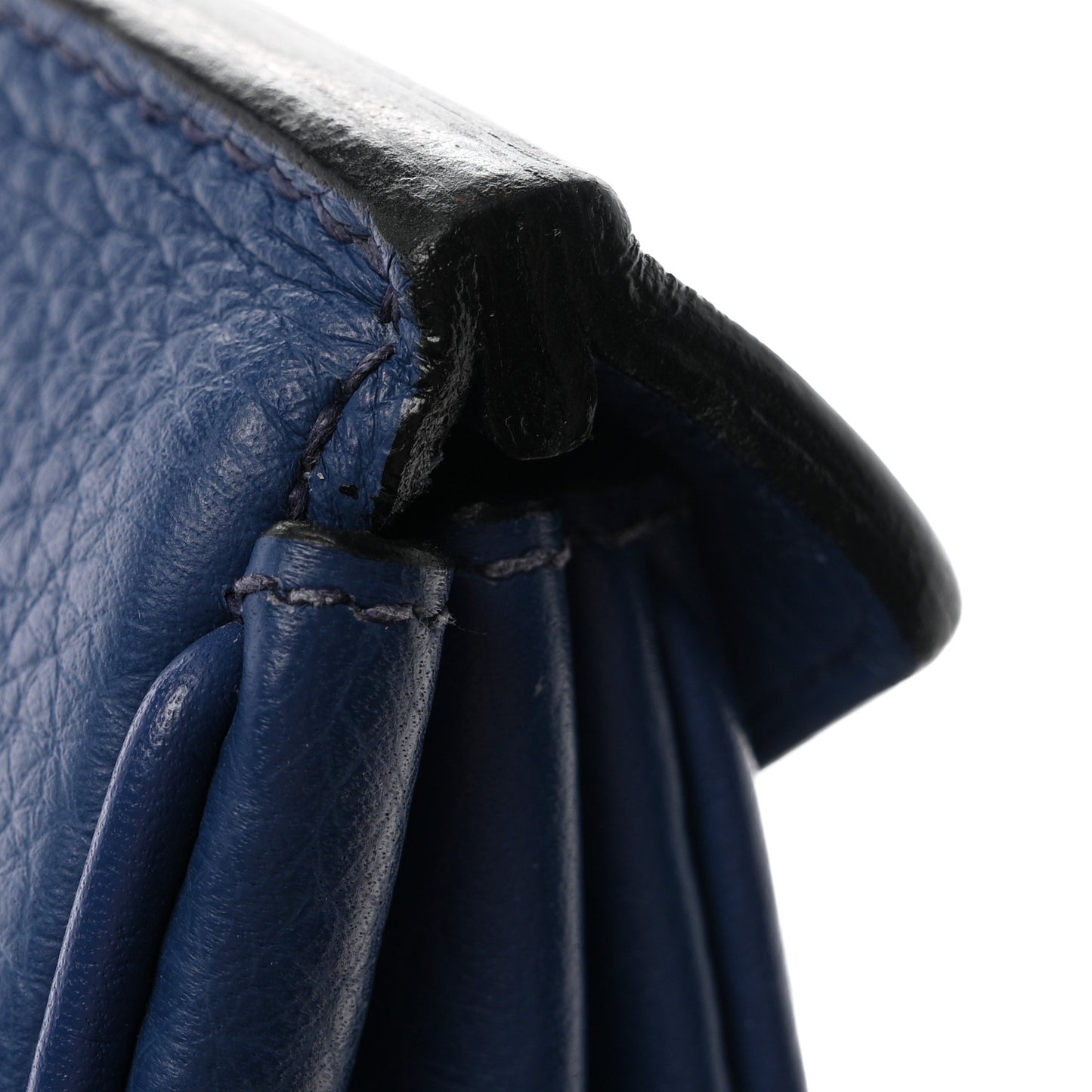 Taurillon Clemence Birkin 35 Bleu Brighton