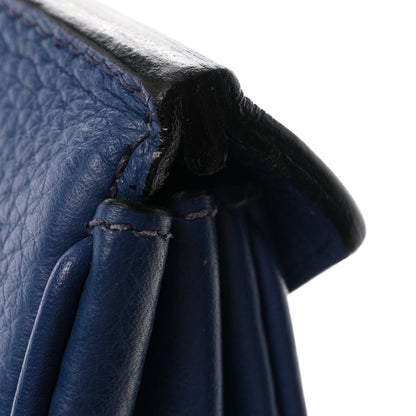 Hermes Taurillon Clemence Birkin 35 Bleu Brighton 11 of 13
