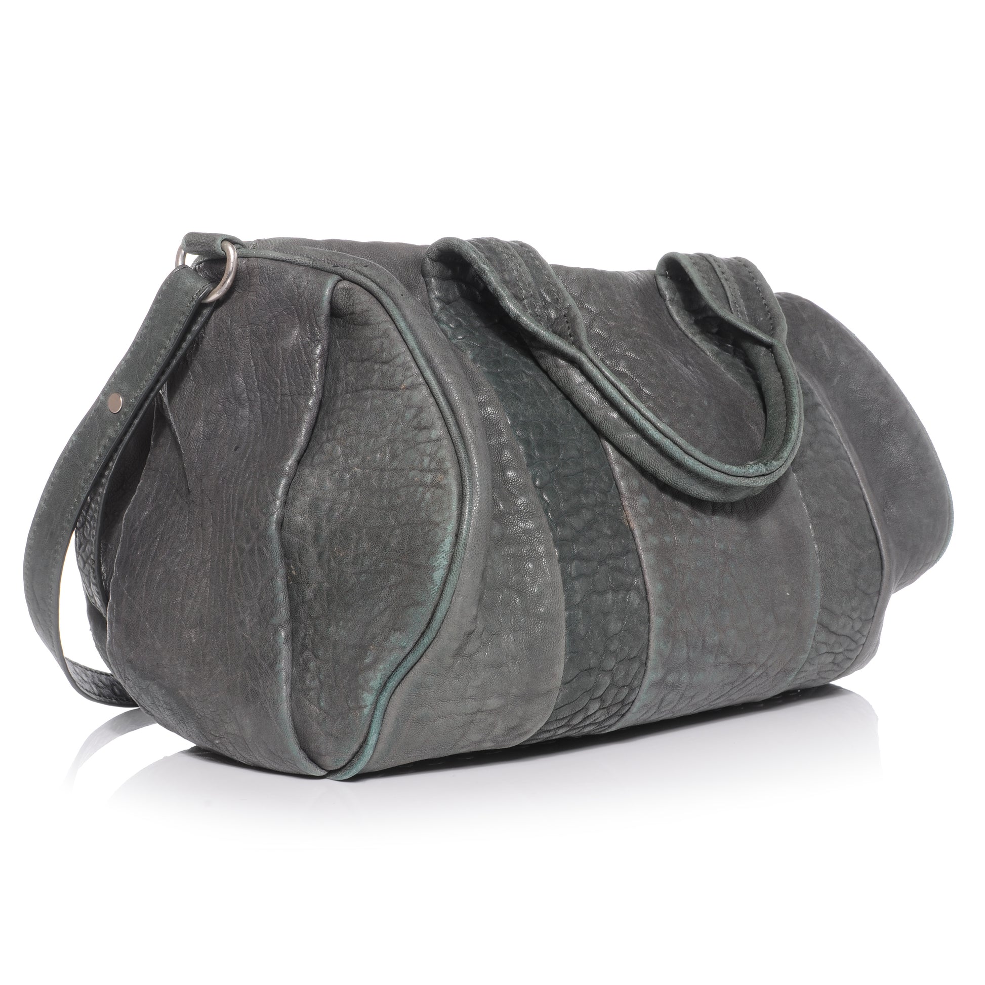 Alexander Wang Leather Rocco Duffel Grey 3 of 6