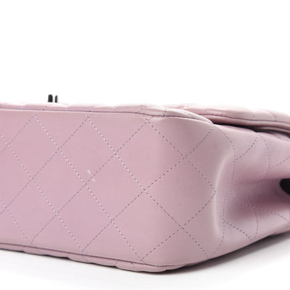 Chanel Lambskin Quilted Jumbo Double Flap Light Pink 7 of 15