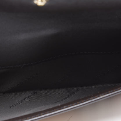 Burberry Haymarket Check Continental Wallet Chocolate 4 of 10