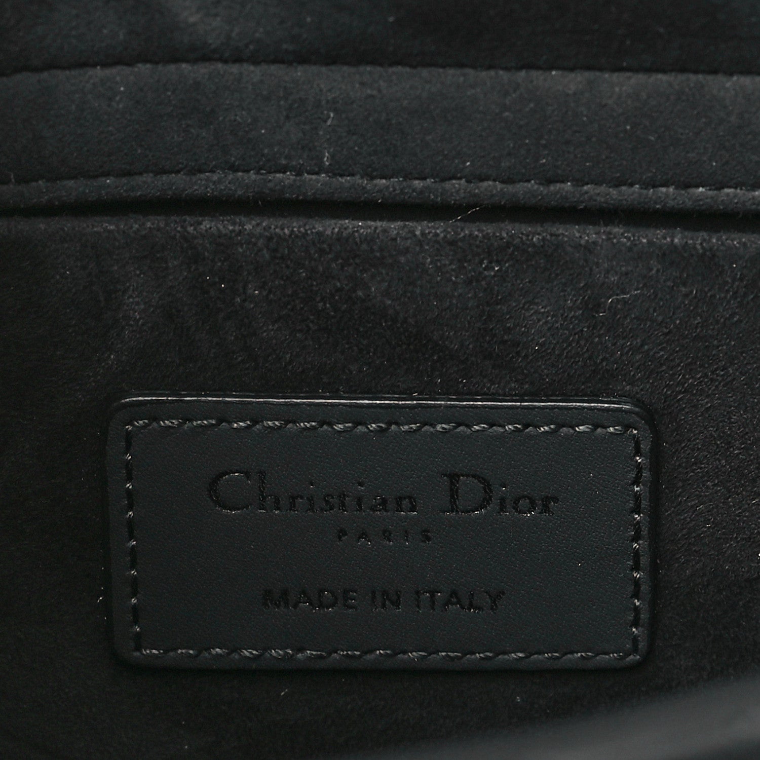 Christian Dior Ultra Matte Calfskin Cannage Medium Lady D-Joy Black 7 of 9