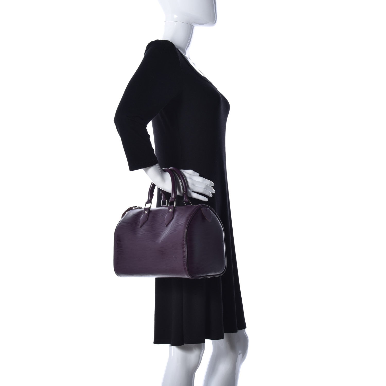 Louis Vuitton Epi Speedy 25 Cassis 2 of 14