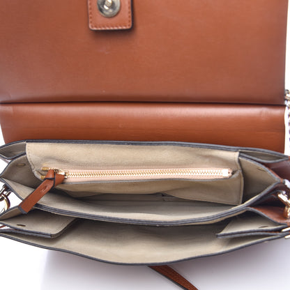 Chloe Suede Calfskin Medium Faye Shoulder Bag Tobacco 5 of 12