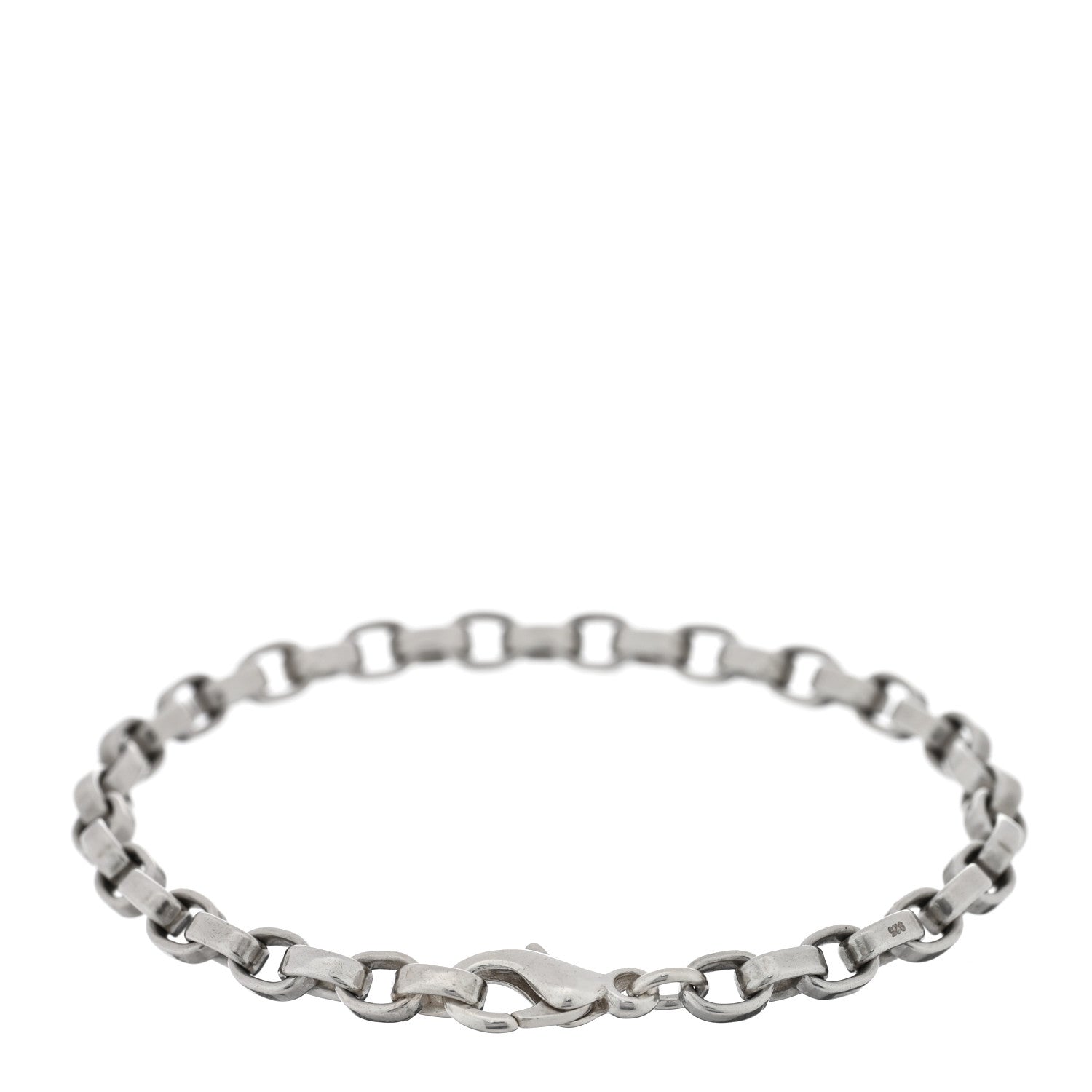 Tiffany Sterling Silver Chain Link Bracelet 2 of 4