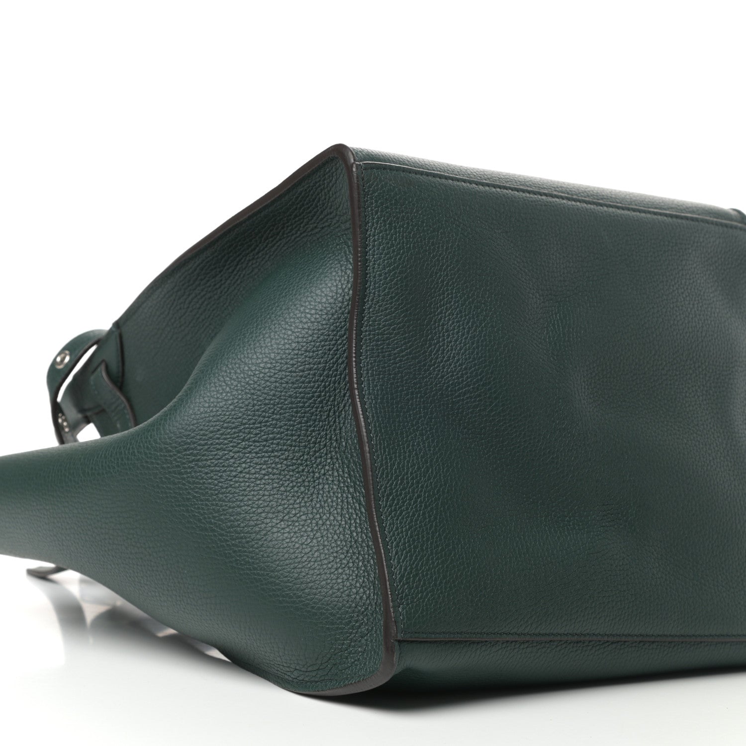 Celine Supple Grained Calfskin Small Big Bag Dark Green 8 of 9