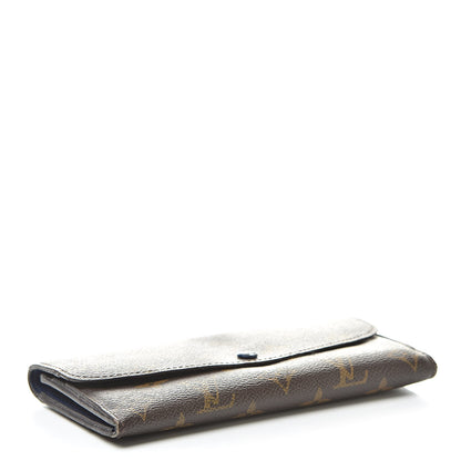 Louis Vuitton Monogram Emilie Wallet Blue 4 of 21