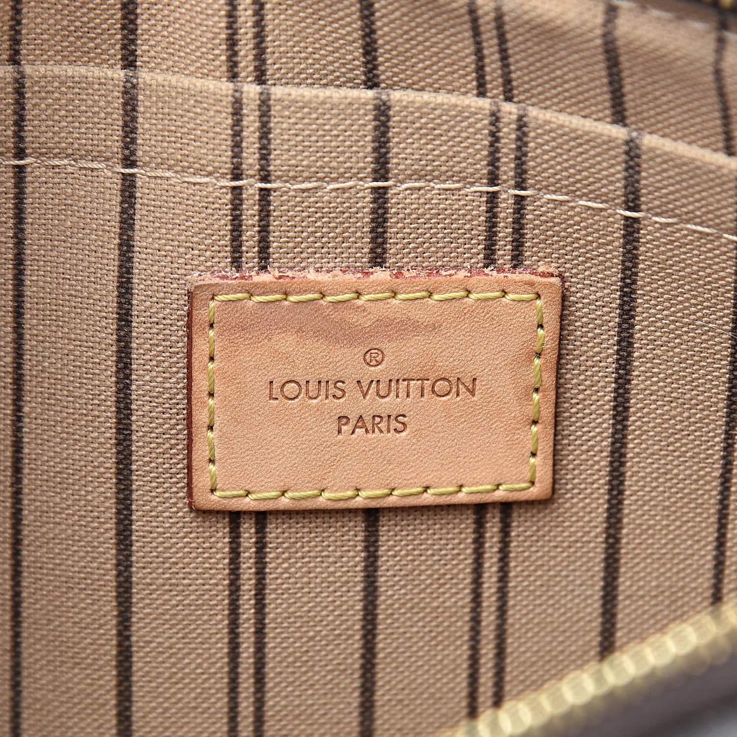 Louis Vuitton Monogram Neverfull MM GM Pochette 6 of 13