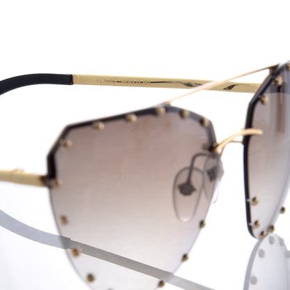 Louis Vuitton The Party Gradient Sunglasses Z0984E Brown 5 of 9