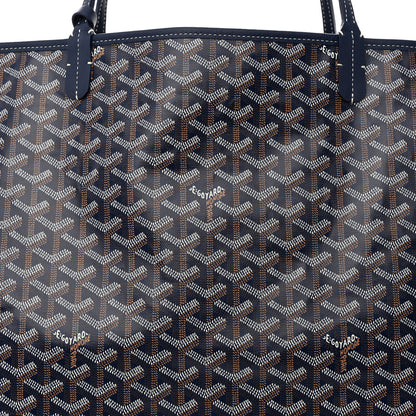Goyard Goyardine Reversible Anjou GM Navy 10 of 21