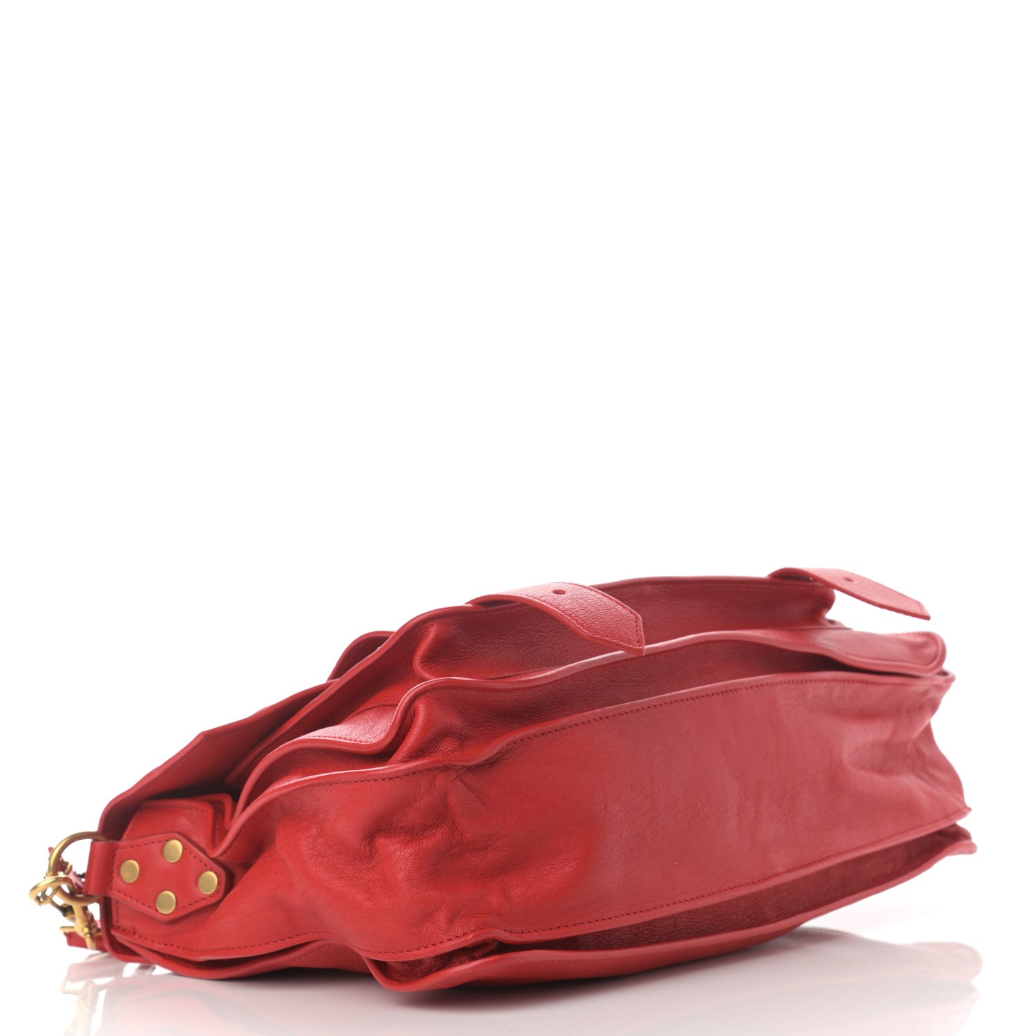 Proenza Schouler Lambskin Medium PS1 Satchel Bright Red 4 of 12