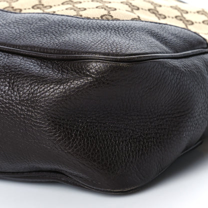 Gucci Monogram Medium Diana Bamboo Shoulder Bag Dark Brown 9 of 12