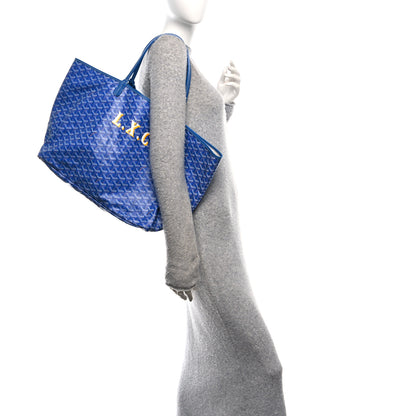 Goyard Goyardine Saint Louis GM Sky Blue 2 of 12
