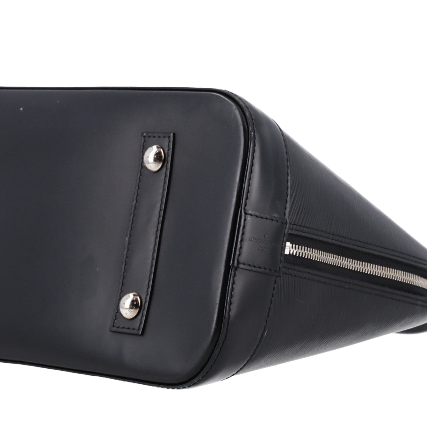 Louis Vuitton Epi Alma MM Black 9 of 9