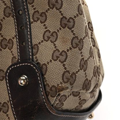 Gucci Monogram Small Pelham Shoulder Bag Dark Brown 9 of 10