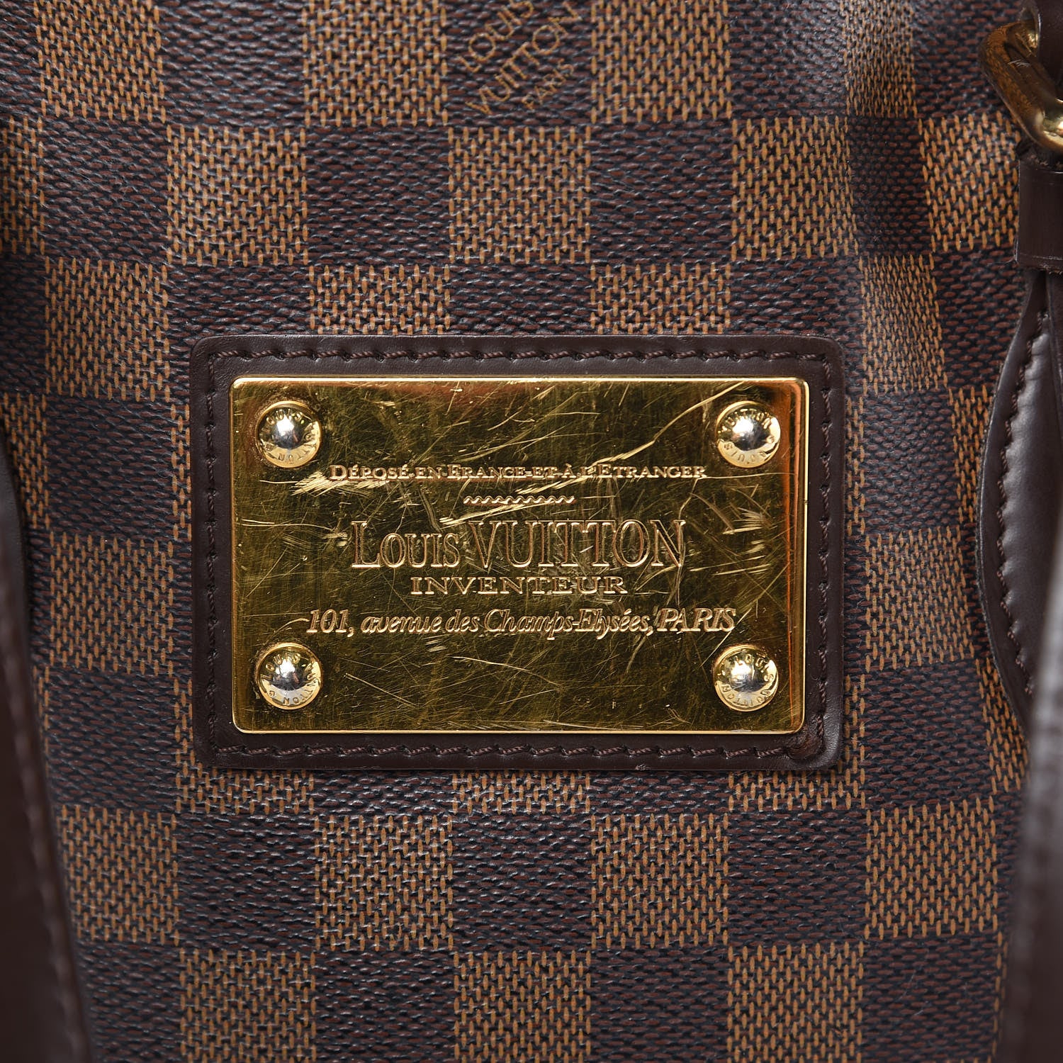 Louis Vuitton Damier Ebene Hampstead MM 20 of 28